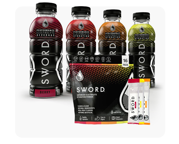 SWORD Performance Hydration Safety Products