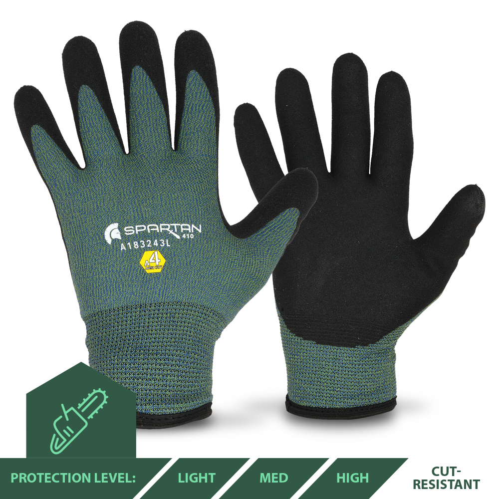 Cut-resistant gardening and yard work gloves