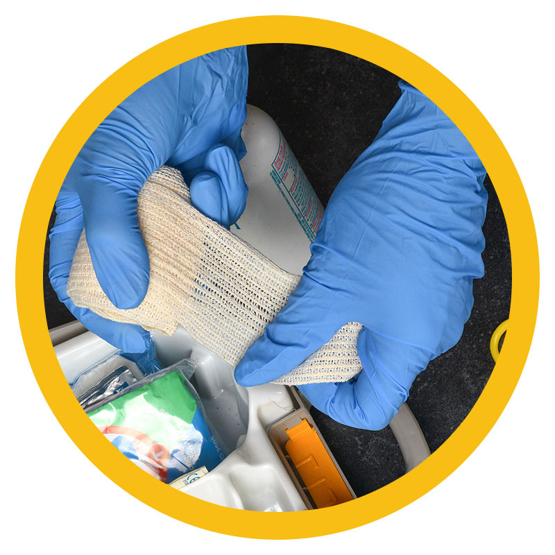 nitrile gloves