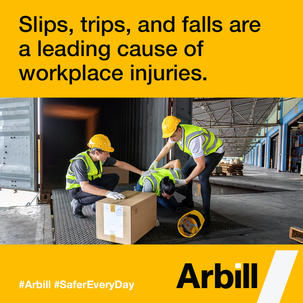 READ MORE… Slips trips and falls