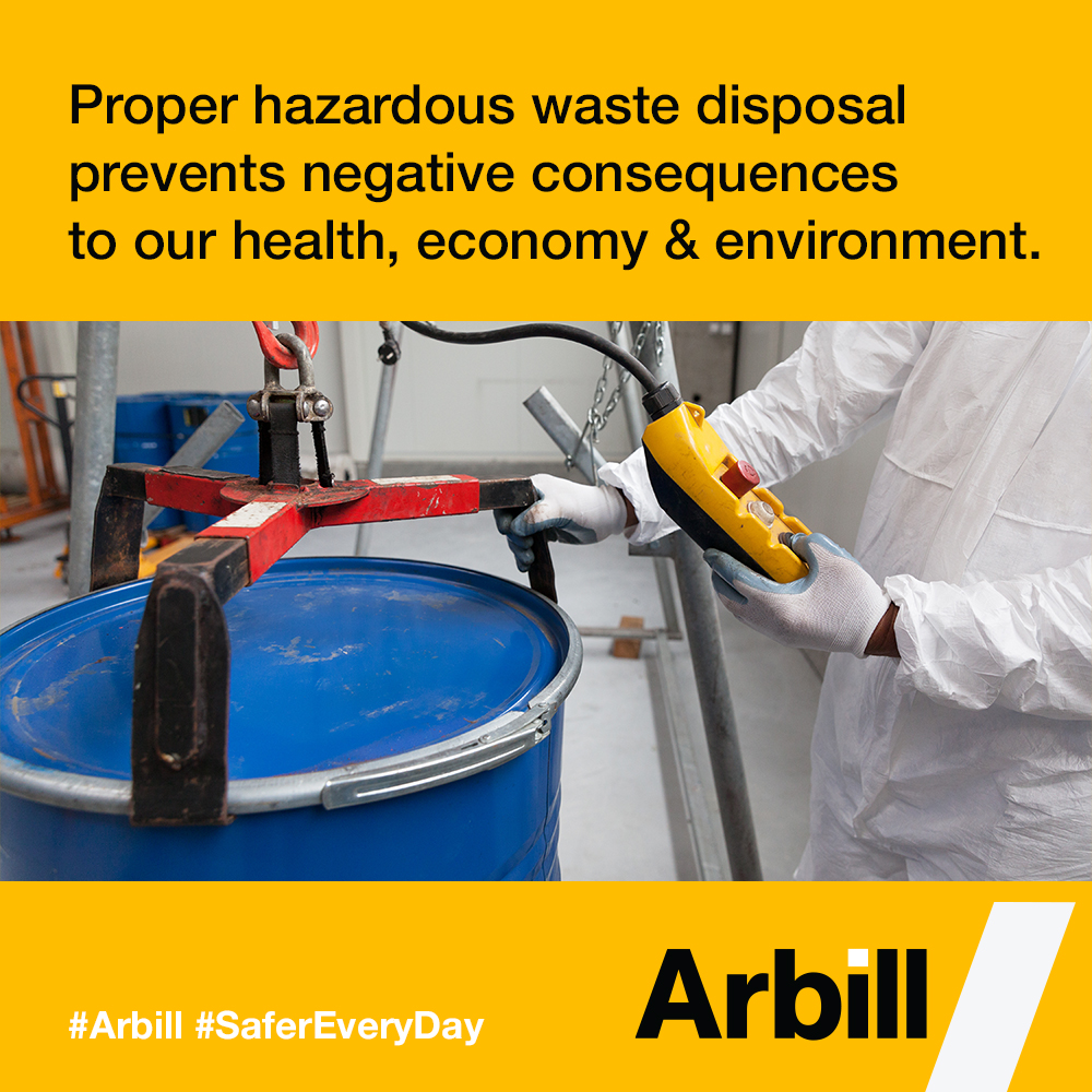 READ MORE… Proper hazardous waste disposal
