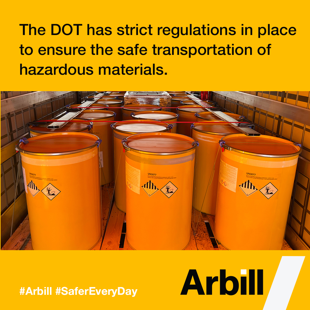 READ MORE… DOT hazardous material transportation