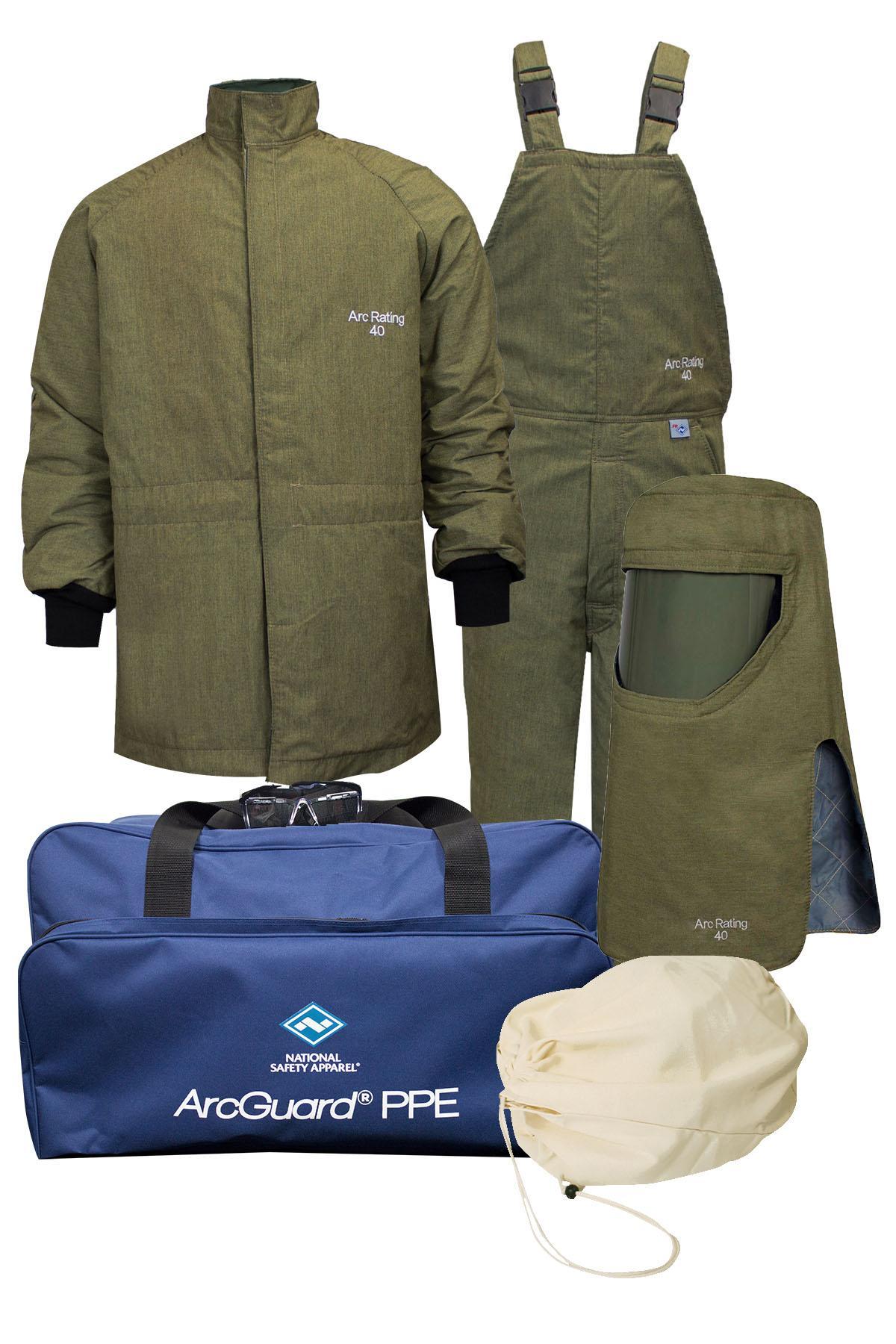 arc flash electrical protective clothing and gloves