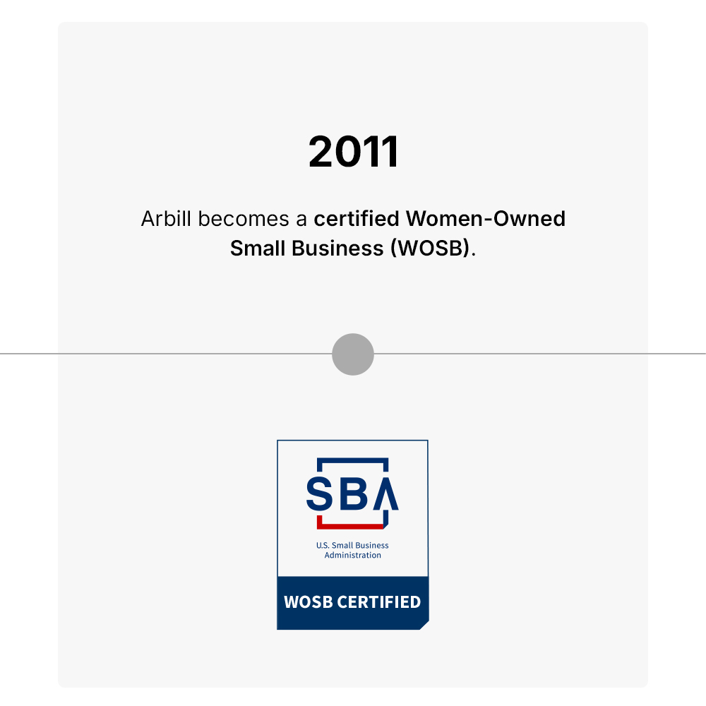 2011 Arbill Becomes WOSB Certified