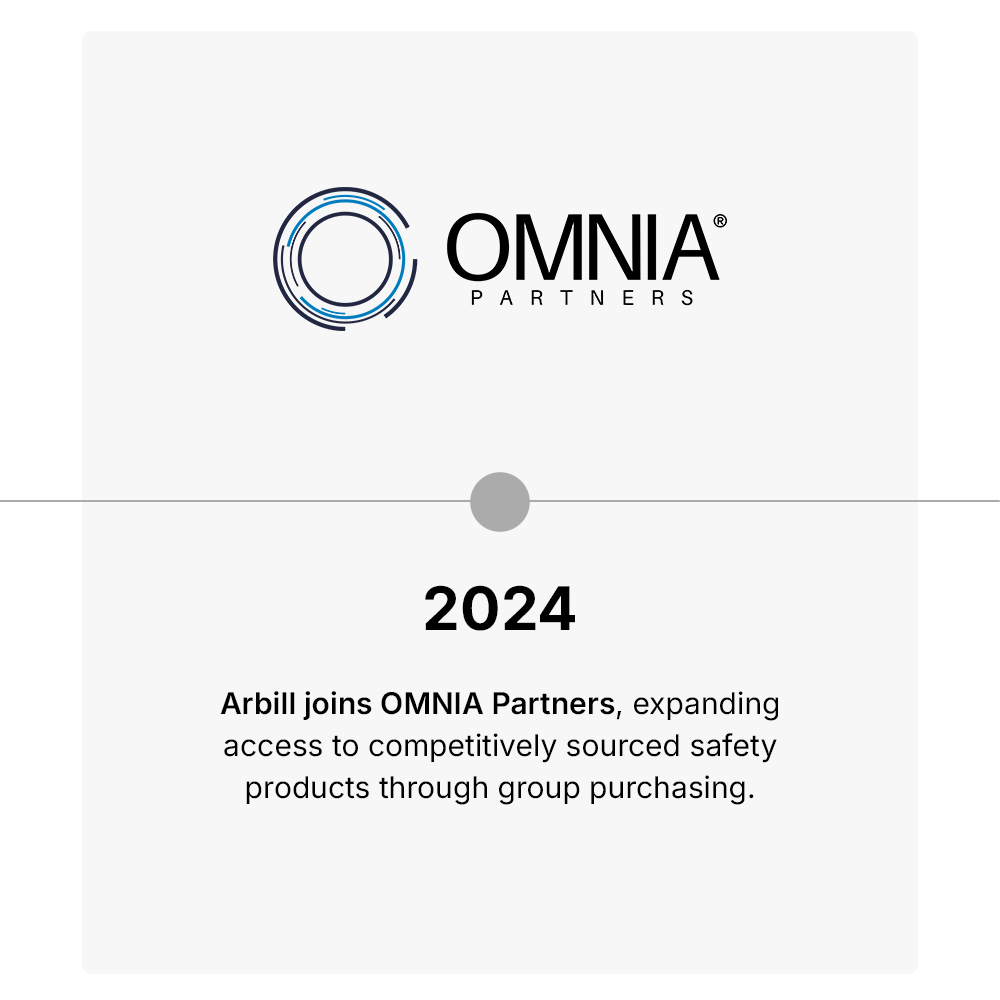 2024 Arbill joins OMNIA Partners, expanding access to competitively sourced safety products through group purchasing.