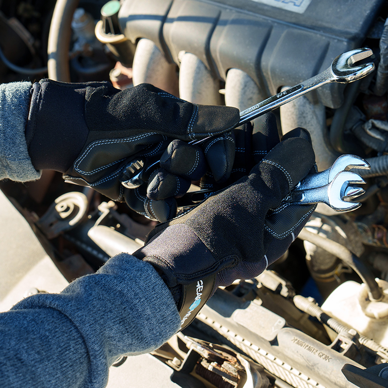 Winter Gloves and Safety Gear