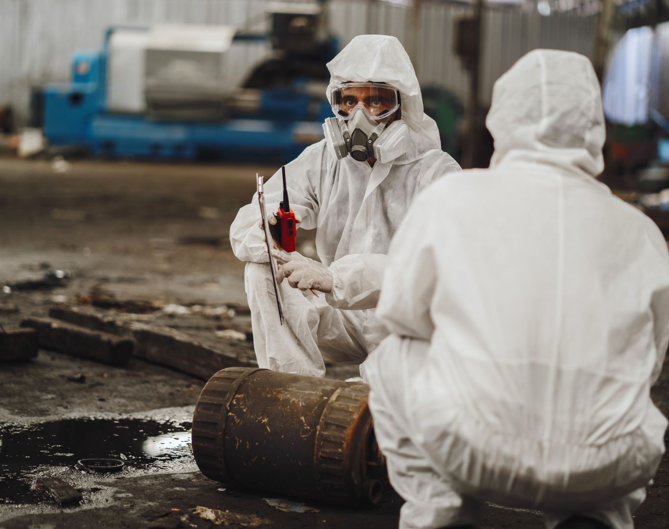 chemical-resistant PPE