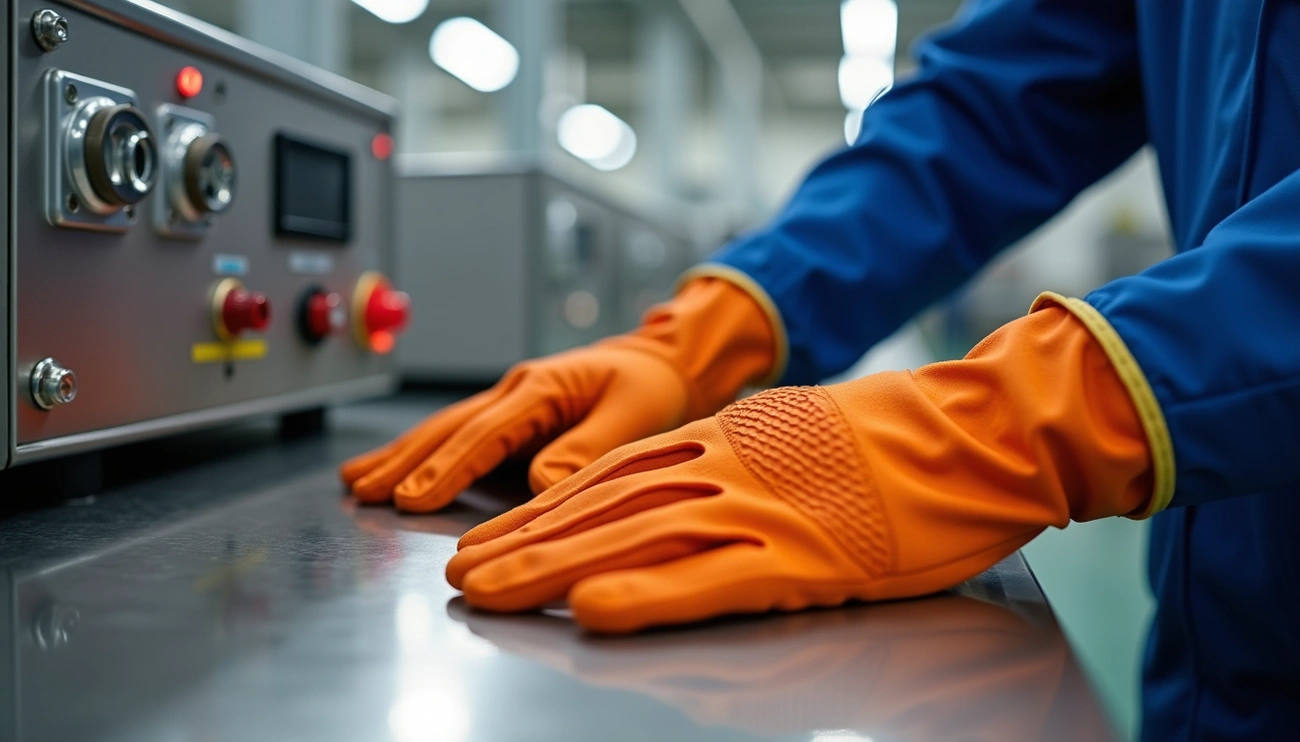 Electrical Glove Testing During Work