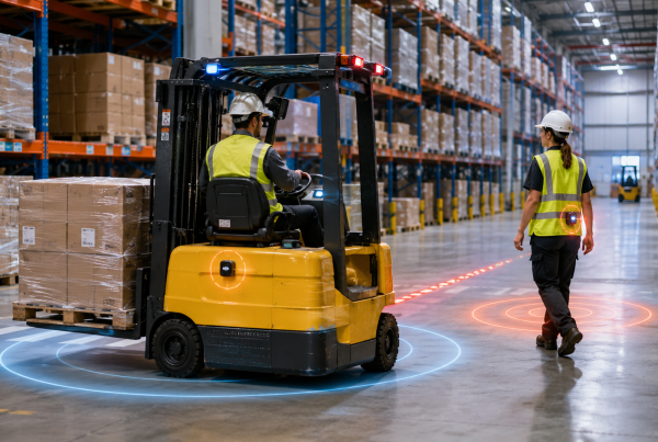 Automated safety in warehouse operation