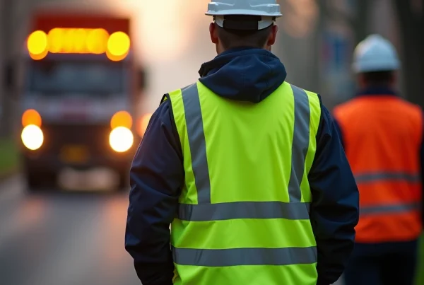 Safety Vests for Waste Management & Roadside Workers