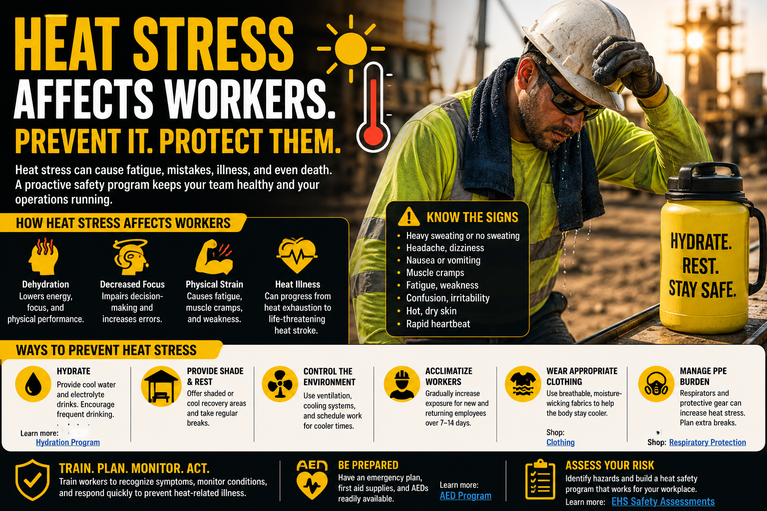 Heat Stress Safety at Work